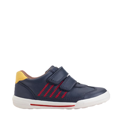 Start-Rite Start-Rite Roundabout 1707_19 Navy/Yellow Boys