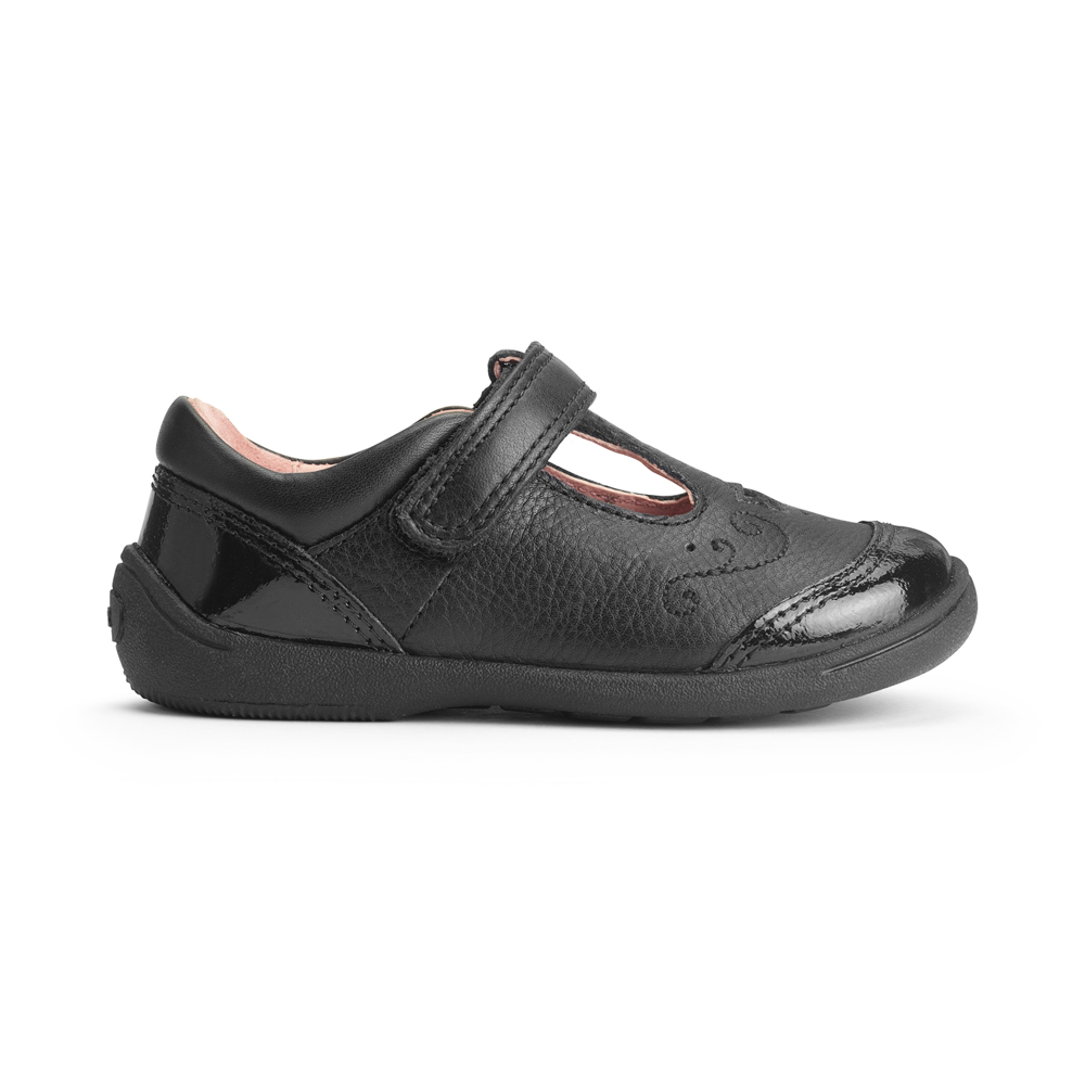 Start-Rite Dazzle 1708_7 Black School Shoes