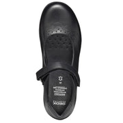 Geox J Iberide B J46MDH 00043 Black School Shoes