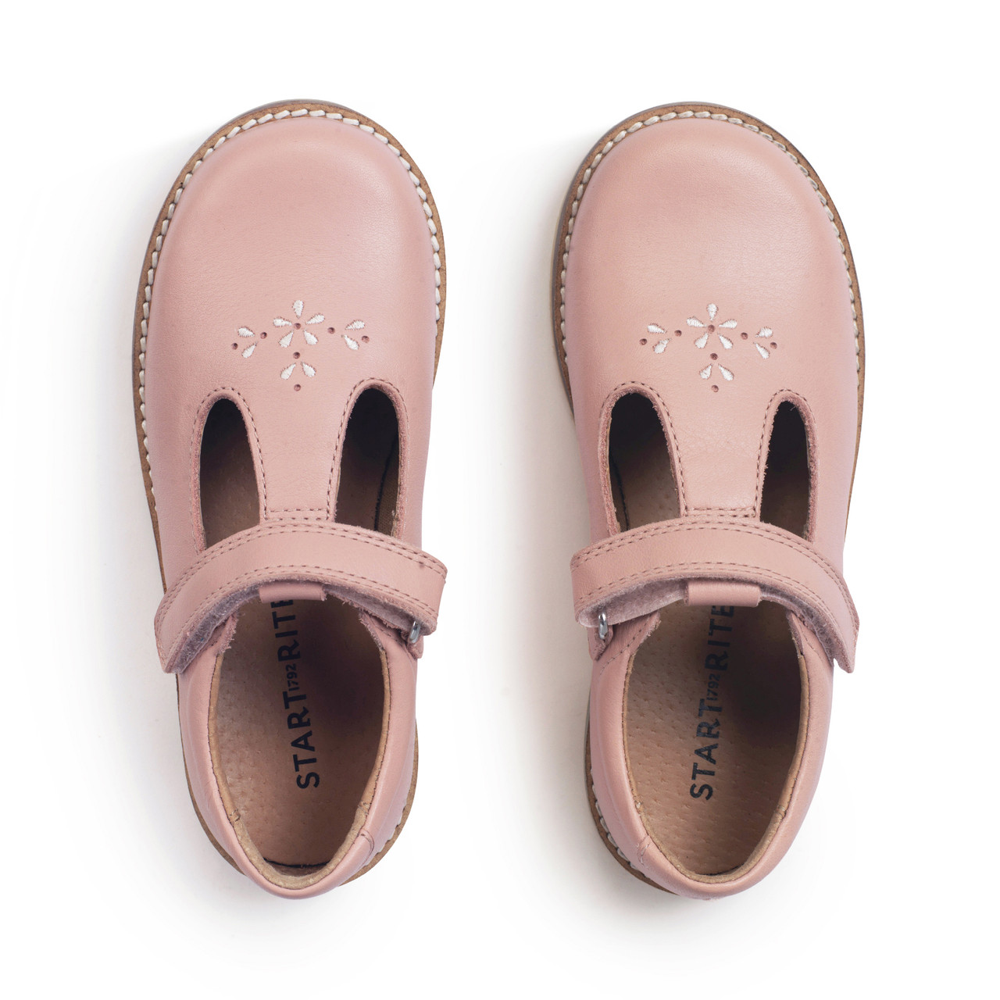 Start-Rite Start-Rite Luxe 1758_6 Dusky Pink Leather Girls