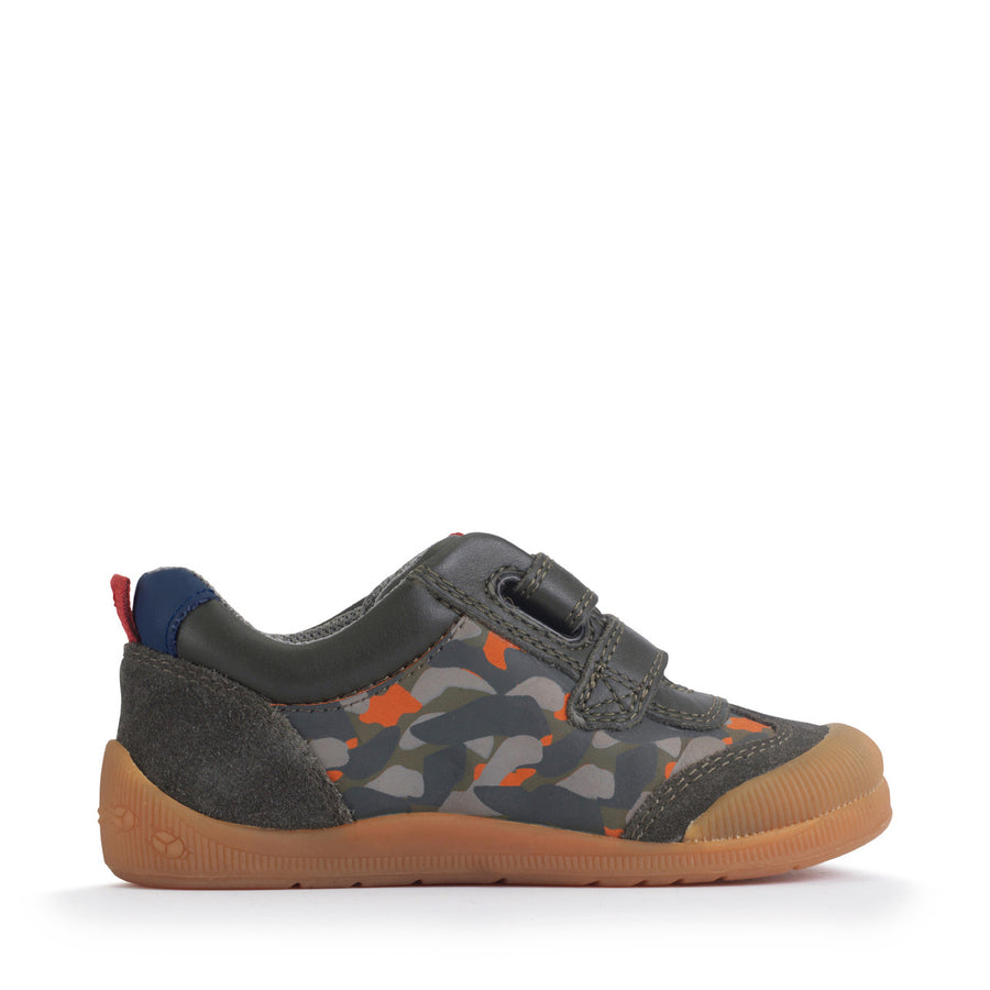 Start-Rite Tickle Star Dark Green Camo 1761_5 Boys Shoes
