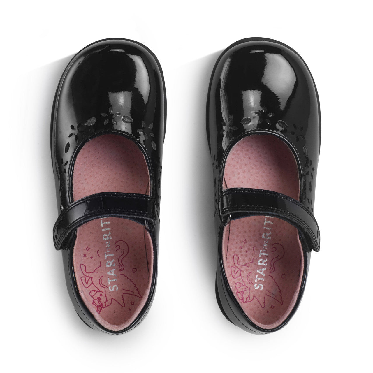 Start-Rite Start-Rite Emily 1790_3 Black Patent School Shoes Black Patent Girls