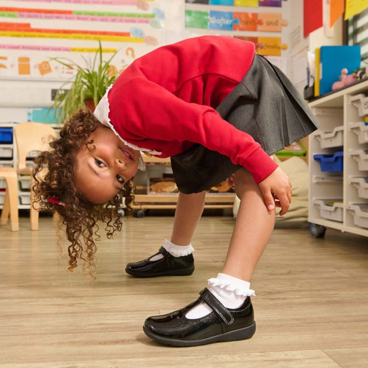 Start-Rite Start-Rite Charlotte 1791_3 Black Patent School Shoes Black Girls