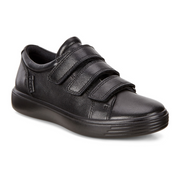 Ecco S7 TEEN VELCRO S7 Teen Black Velcro School Shoes