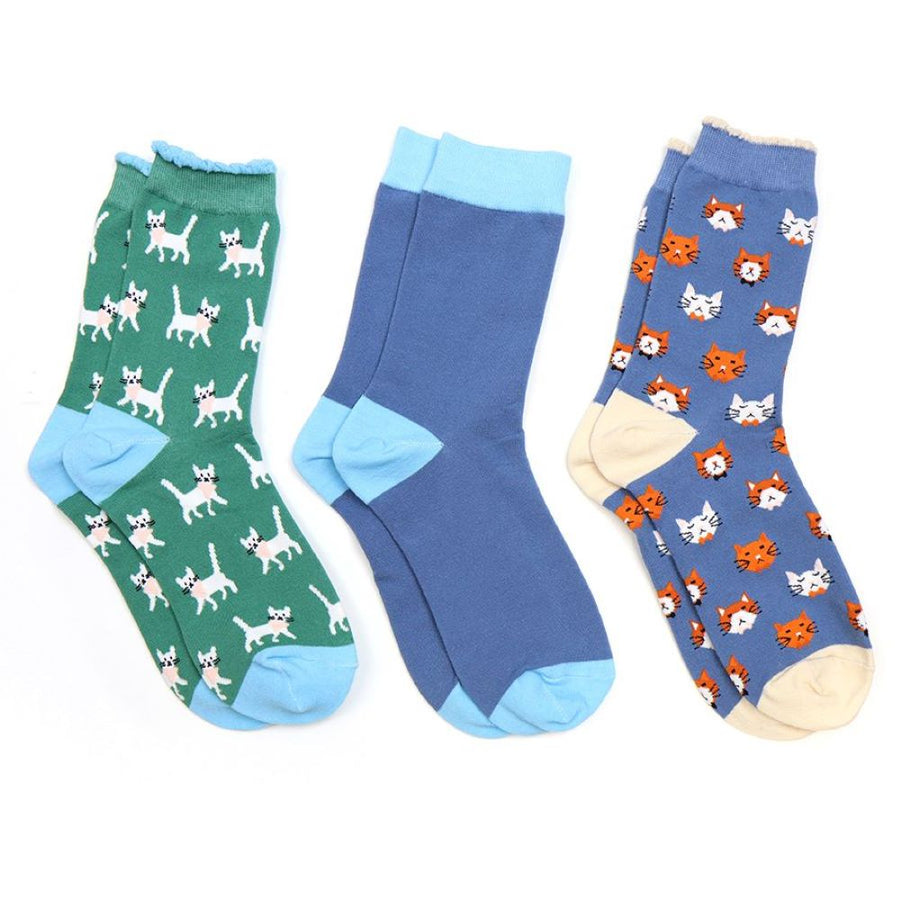 Pom Cat Theme Triple Sock Gift Box 20172