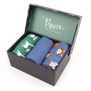 Pom Cat Theme Triple Sock Gift Box 20172