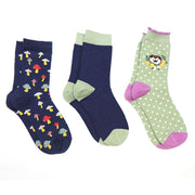 Pom Autumnal Triple Sock Gift Box 20173