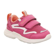 Superfit Rush Double Velcro 1-006206-5520 Snr Pink Trainers