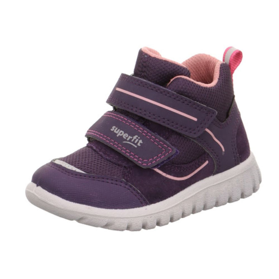 Superfit Sport7 Mini 1-006189-8500 Girls Purple Boots