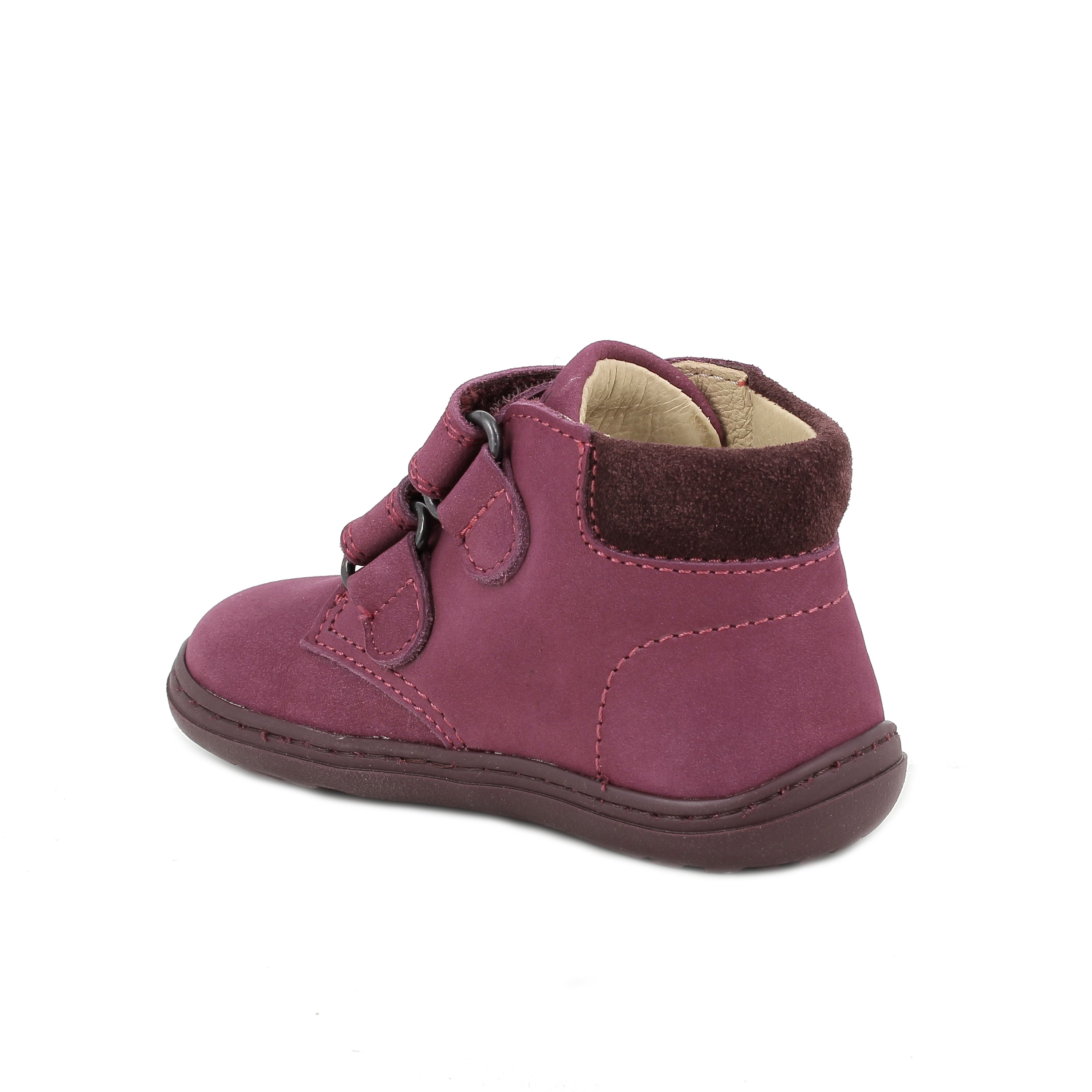 Primigi Primigi P&H Wind Barefoot Boot Nabuk Morbido Gelso Dk Purple / Rose Girls