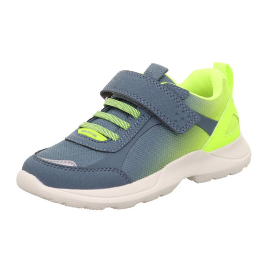 Superfit Rush 1-000211-8090 Boys Blue / Yellow Trainer