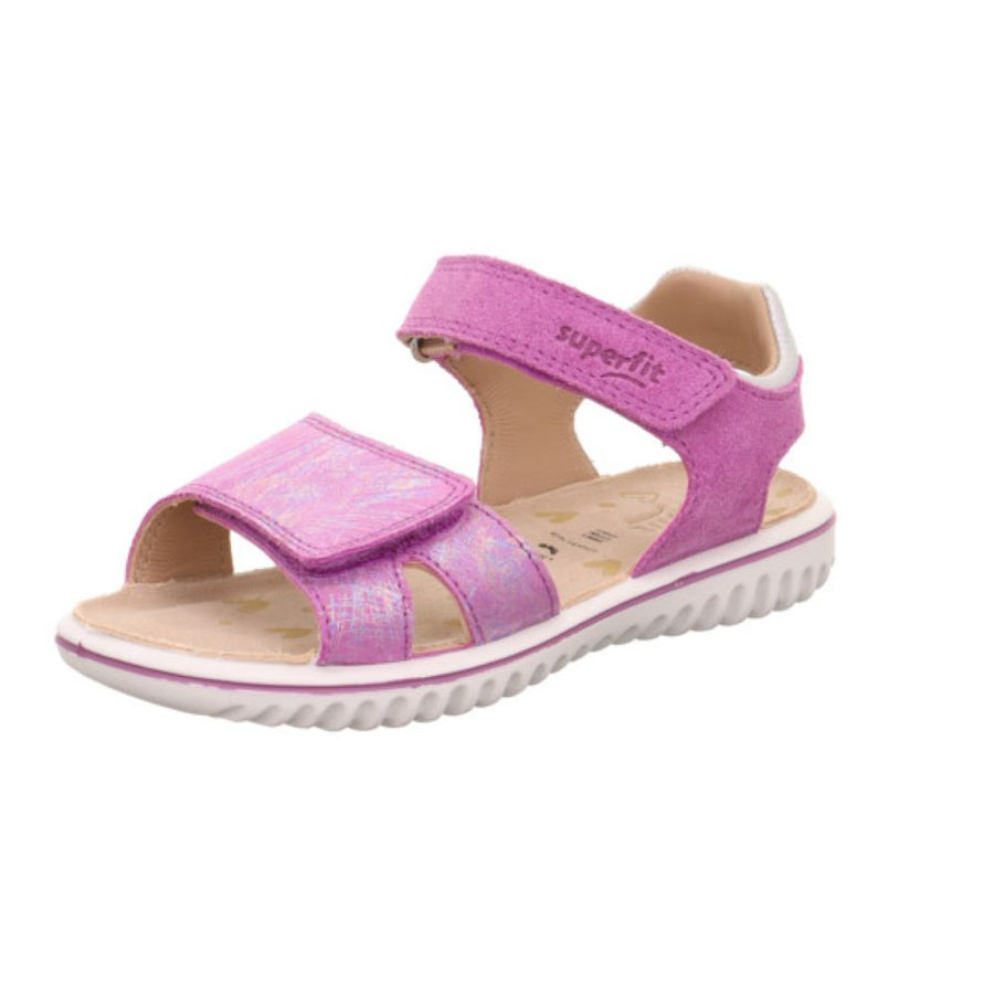 Superfit Sparkle 1-609004-8500 Girls Pink Sandals
