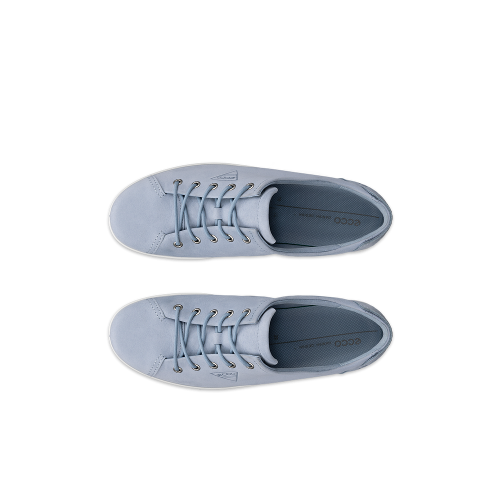 Ecco Ecco Soft 2 Lace 20650302434 Dusty Blue Ladies