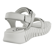 Ecco Gruuv Sol Lea 21310301007 Ladies White Sandals