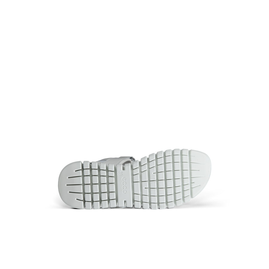 Ecco Gruuv Sol Lea 21310301007 Ladies White Sandals