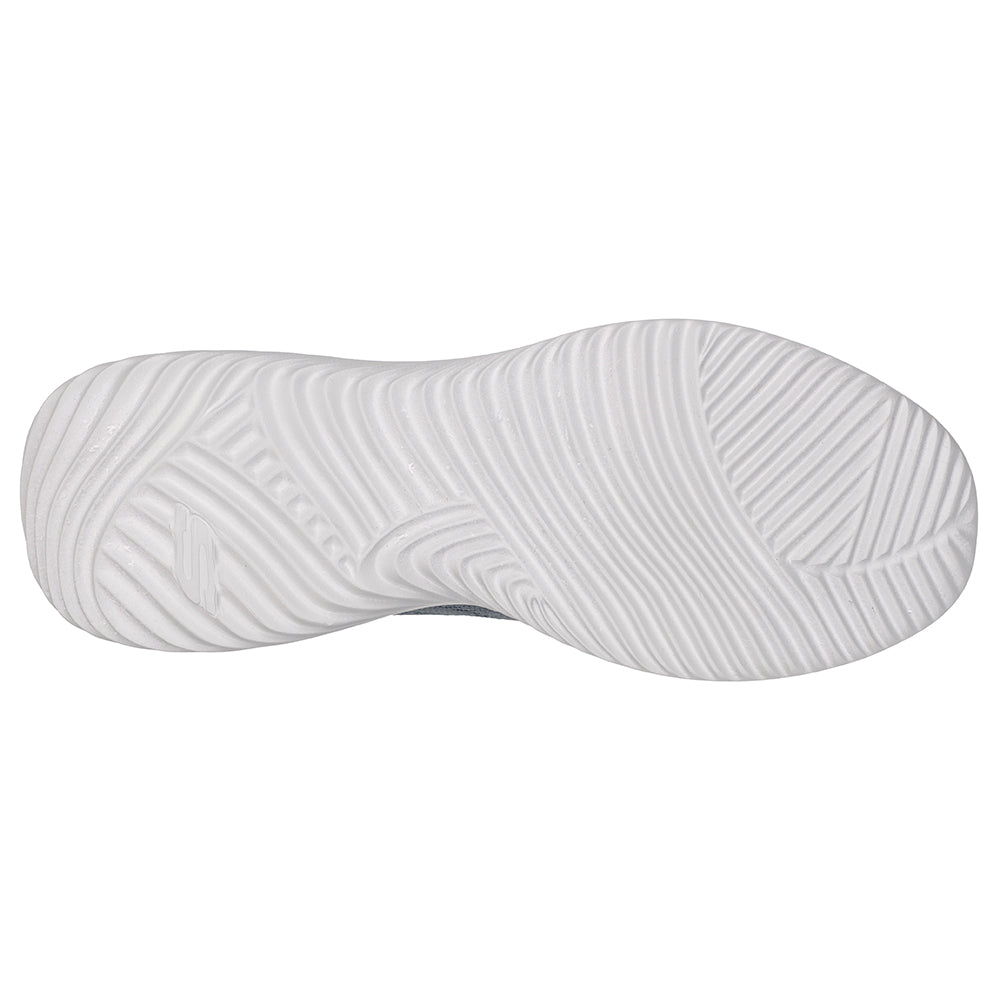Skechers Skechers Bounder Frazin 232375/SLT Trainers Slate/Lime Trim Mens