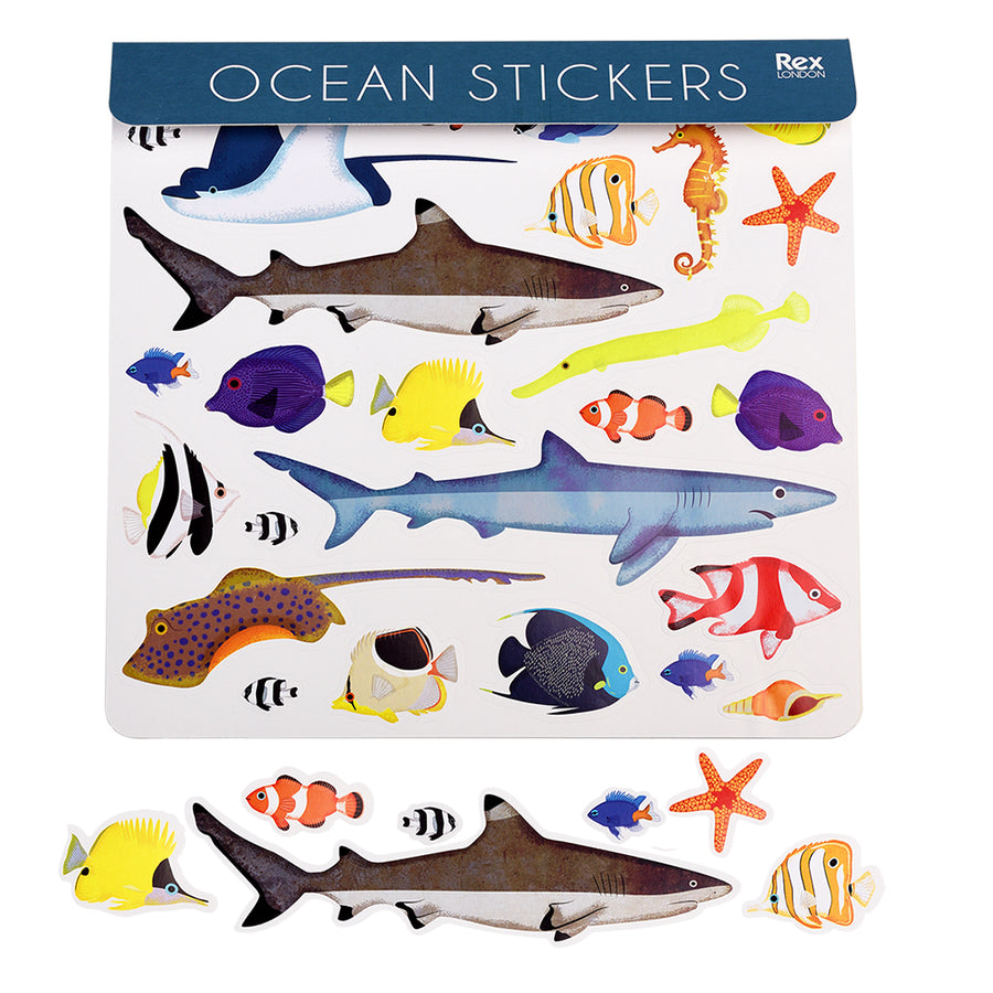 Rex Children's Oceans Stickers 29632