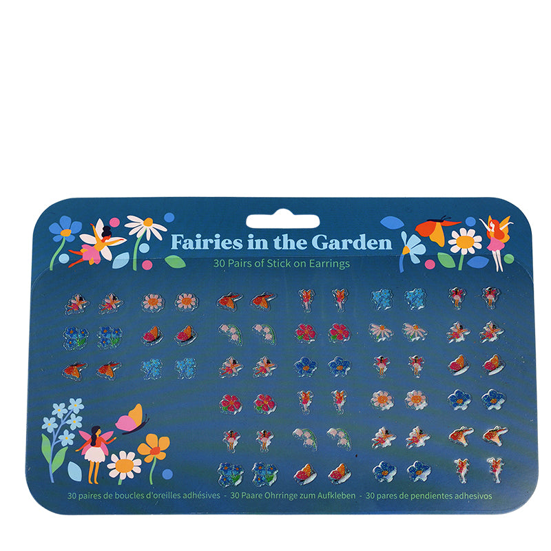 Rex Children's Stick On Earrings Fairies in the Garden 29809