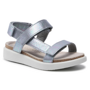 Ecco Flowt K 70570260077 Girls Silver Sandals