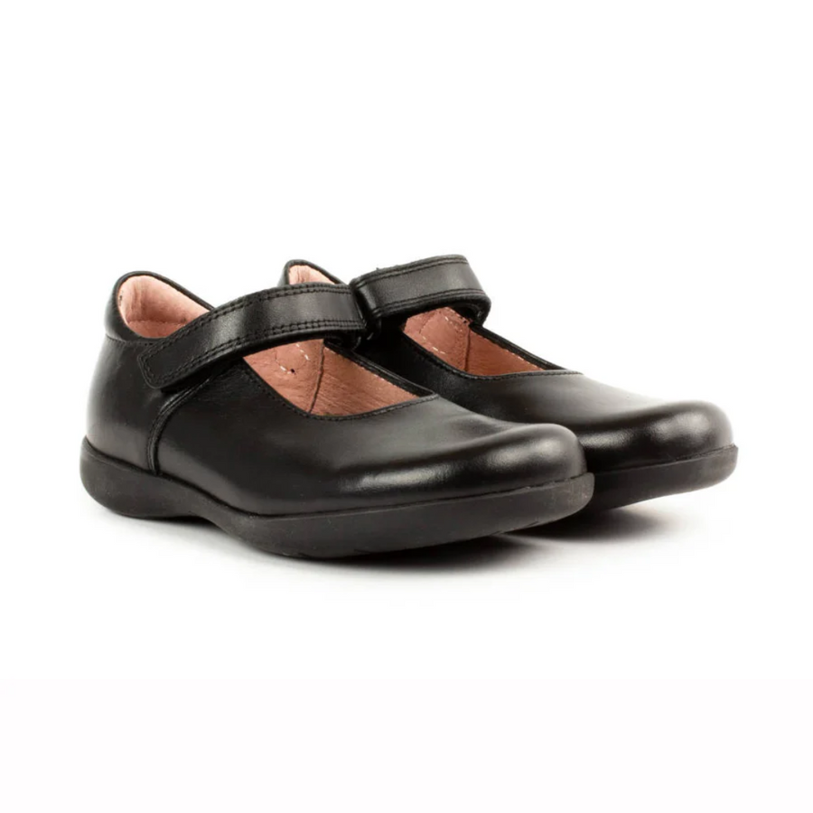 Petasil BEA 4853 Black School Shoe