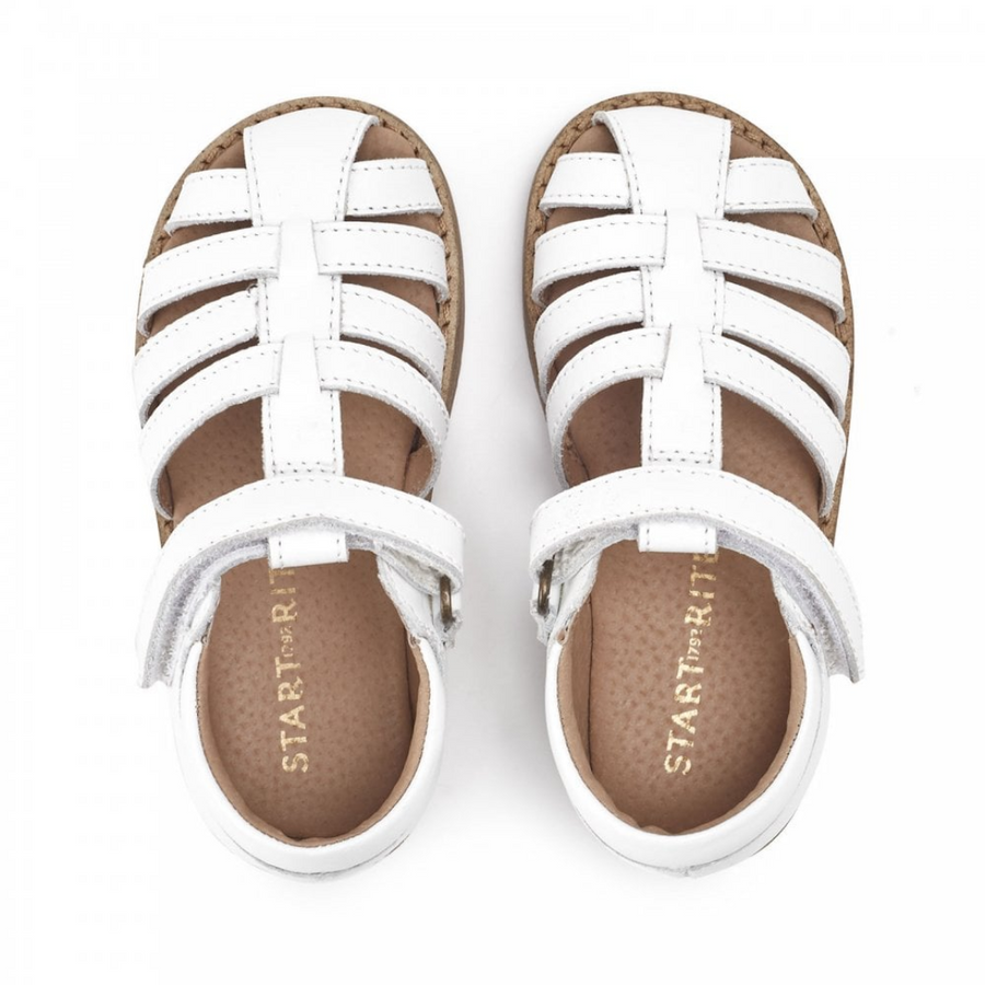 Start-Rite Coastal 5195_4 Girls White Sandals