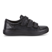 Ecco S7 TEEN VELCRO S7 Teen Black Velcro School Shoes