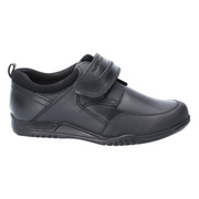 Hush Puppies NOAH JNR 260001 Black Boys School Shoes