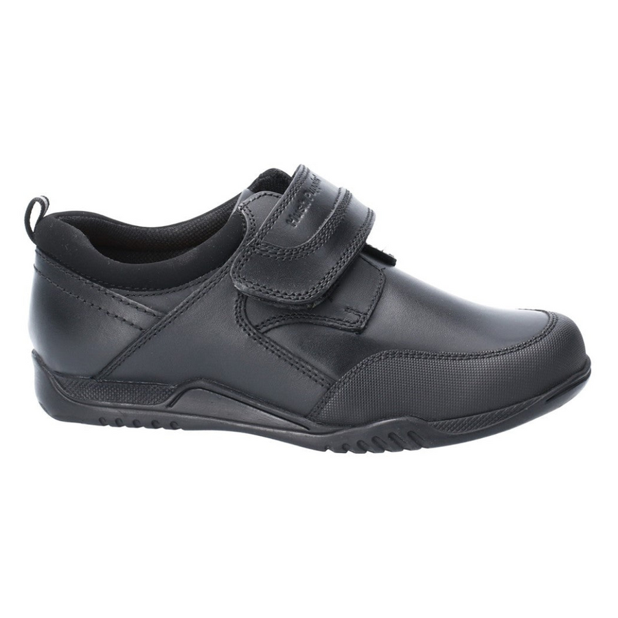 Hush Puppies NOAH JNR 260001 Black Boys School Shoes