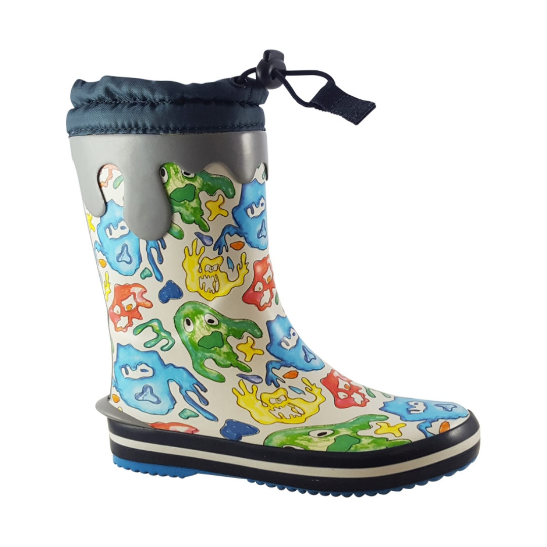 Start-Rite Start-Rite BIG PUDDLE SLIME 9934_9 Grey Multi Boys