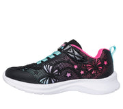 Skechers Jumpsters 2.0 Butterfly Flush 303380L Black / Multi Girls Trainer
