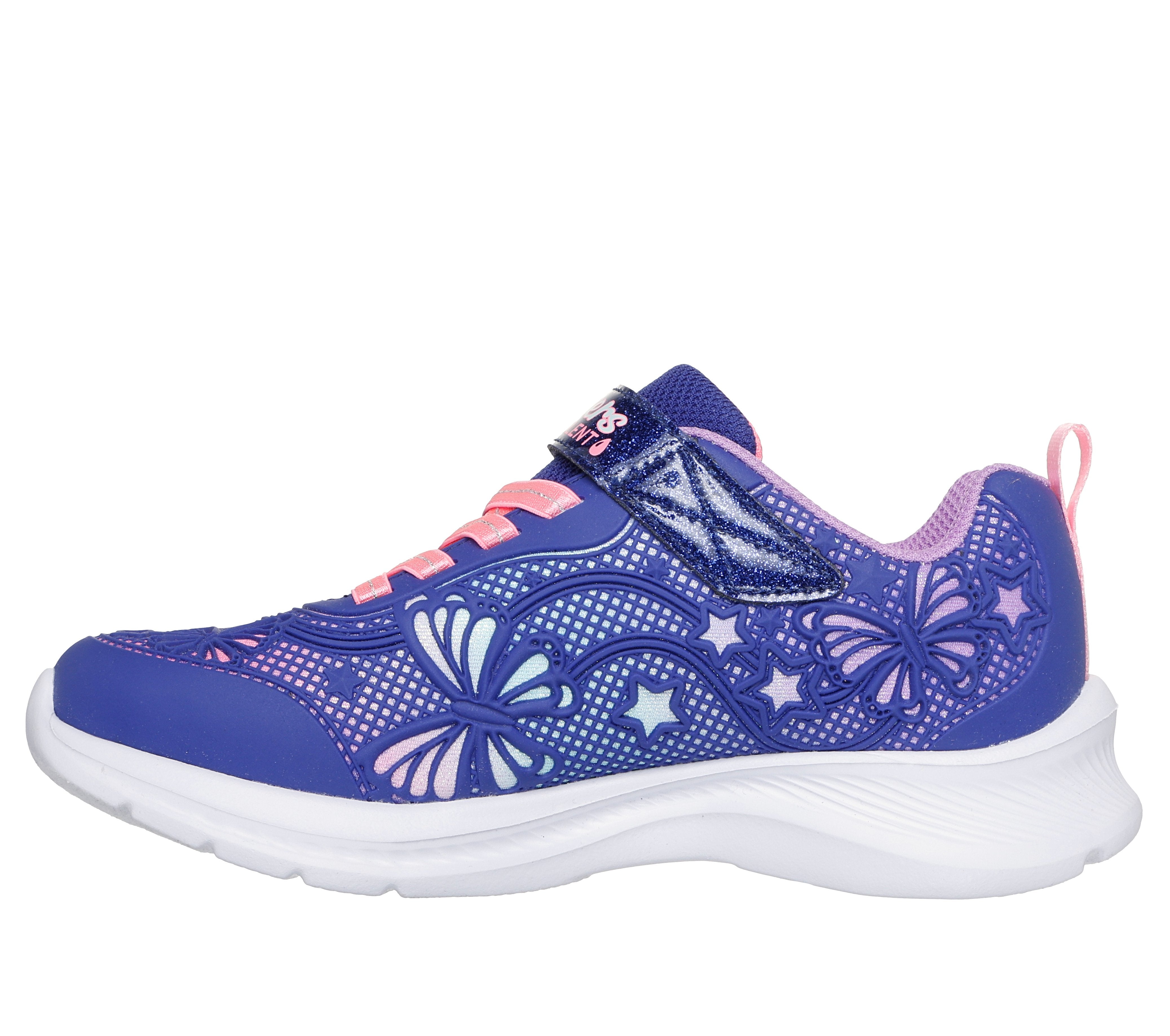 Skechers Skechers Jumpsters 2.0 Butterfly Flush 303380L Girls Navy / Multi Trainer NVMT Girls