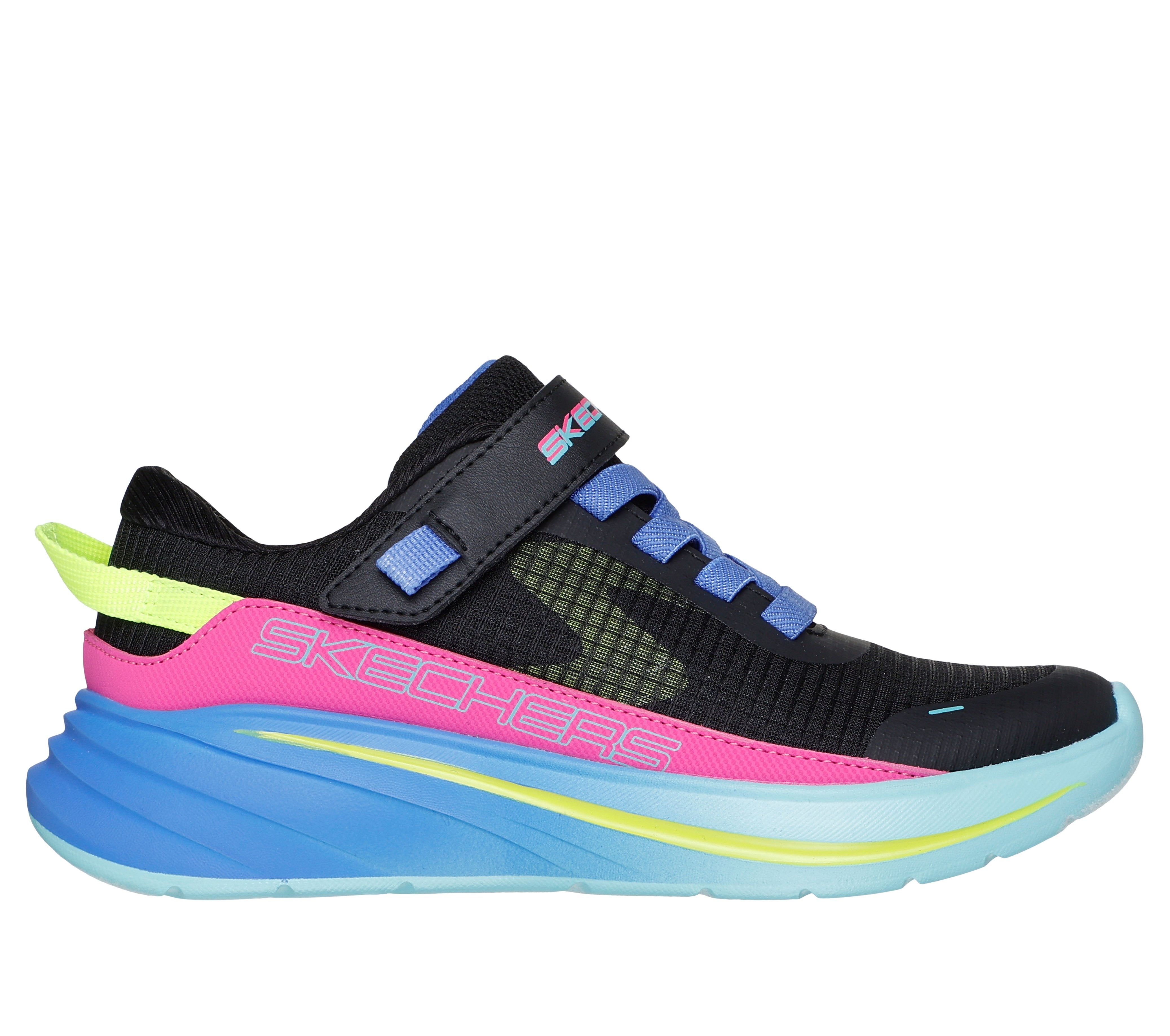 Skechers Skechers 303571L Wave 92 Imara Lite BKMT BLACK Girls Trainer BKMT Girls
