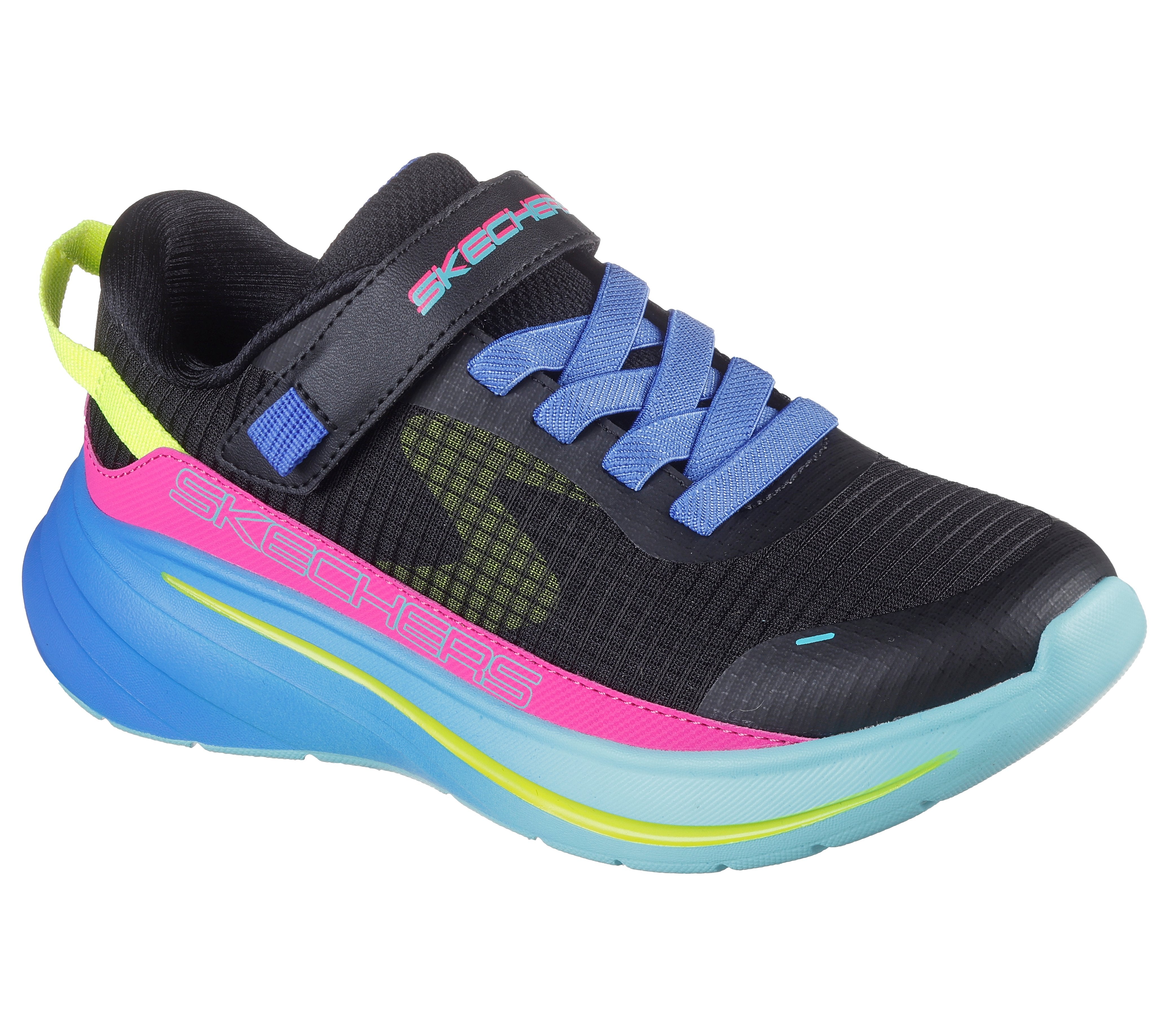 Skechers Skechers 303571L Wave 92 Imara Lite BKMT BLACK Girls Trainer BKMT Girls