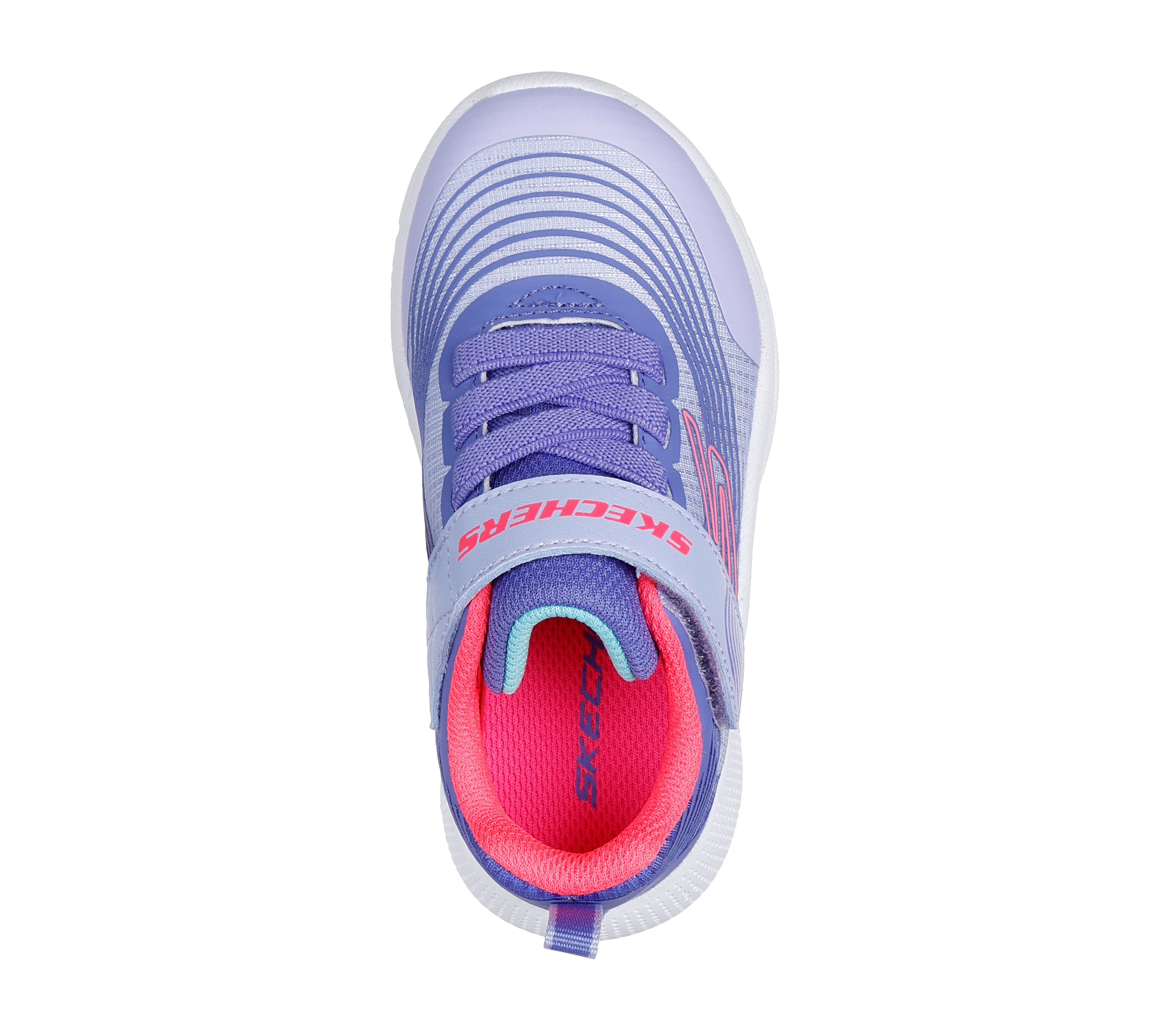 Skechers Skechers Microspec Advance 303575N Girls Lavender Trainer LVNP Girls