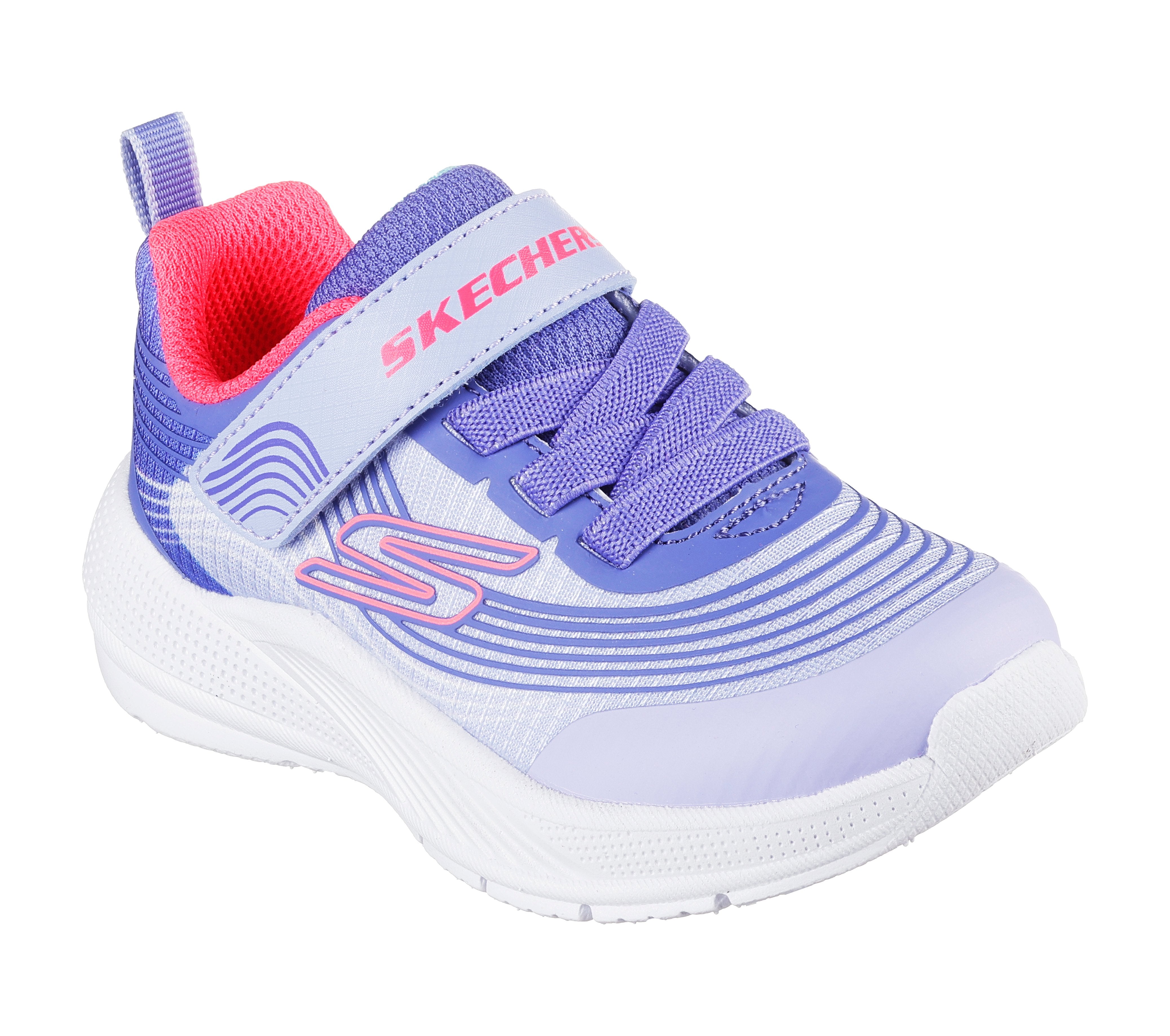 Skechers Skechers Microspec Advance 303575N Girls Lavender Trainer LVNP Girls