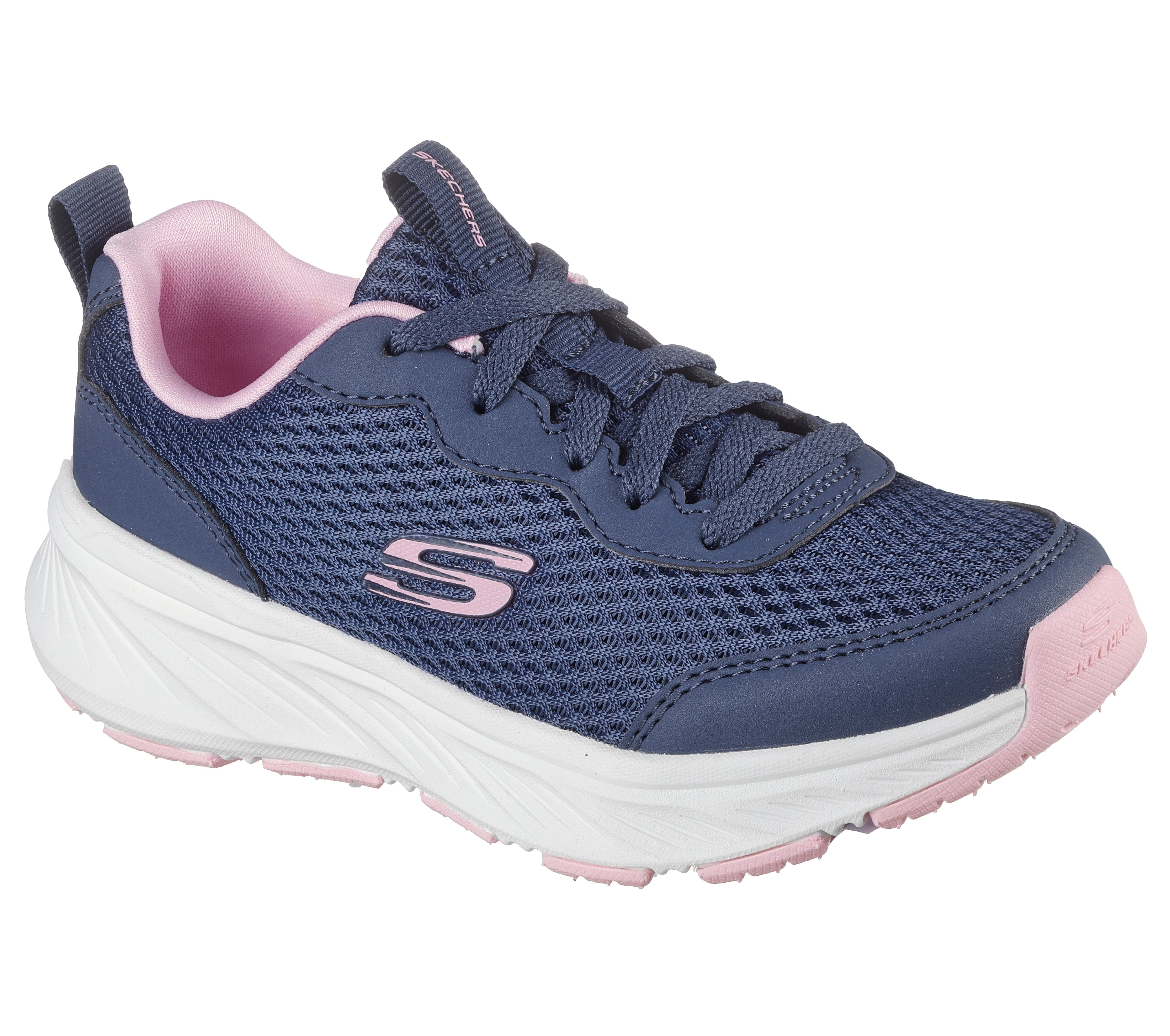Skechers Skechers Edgeride 303982L Girls Navy / Lavender Trainer NVLV Girls