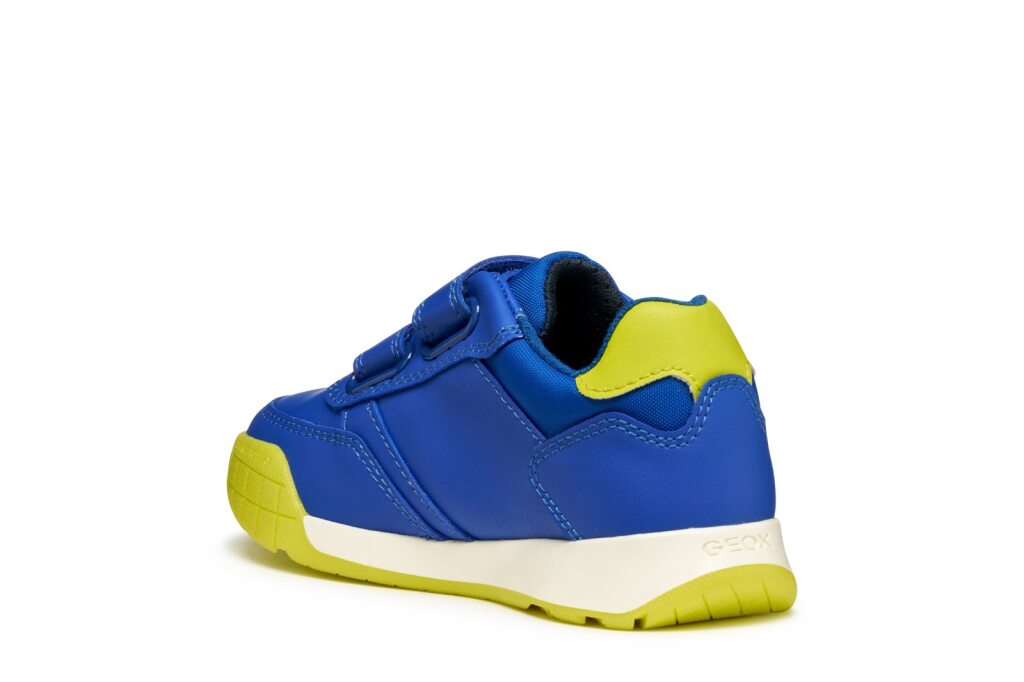 Geox Geox J Rann-E Boy J56NEA 065FU Royal/Lime Boys Trainer ROYAL/LIME Boys