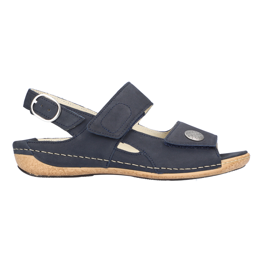 Waldlaufer Helliet 342002-191-217 Marine Sandals