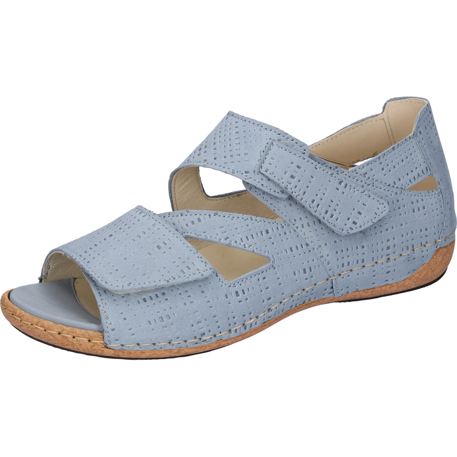 Waldlaufer Heliett 342025-177-267 Ladies Blue Sandals