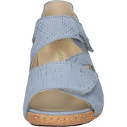 Waldlaufer Heliett 342025-177-267 Ladies Blue Sandals