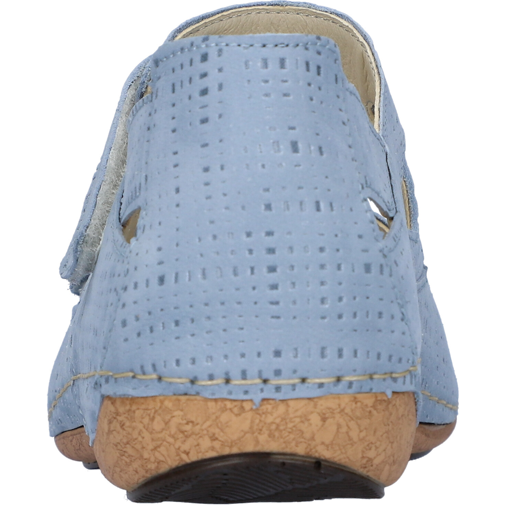 Waldlaufer Waldlaufer Heliett 342025-177-267 Ladies Blue Sandals Karin Sky Ladies