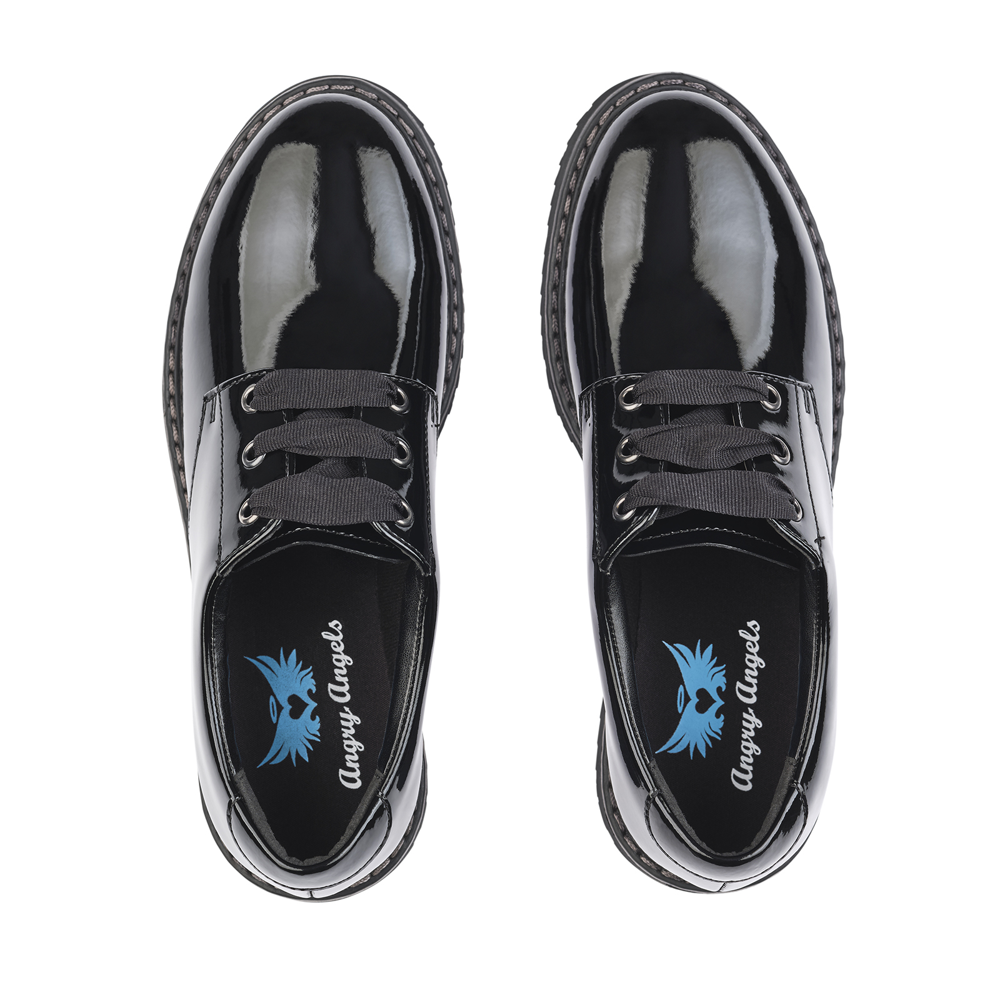 Start-Rite Start-Rite Impact Patent 3518_3 Black School Shoes Black Patent Girls