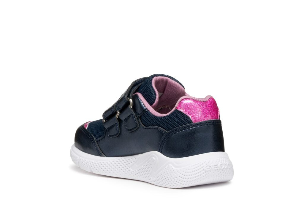 Geox Geox B SPRINTYE GIRL B564TA 0GNAJ C4002 Girls Navy Trainer NAVY Girls
