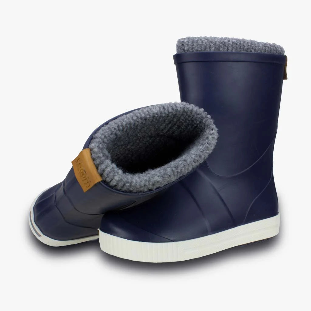Wave Pale Blue Sock Lined Welly M40001601