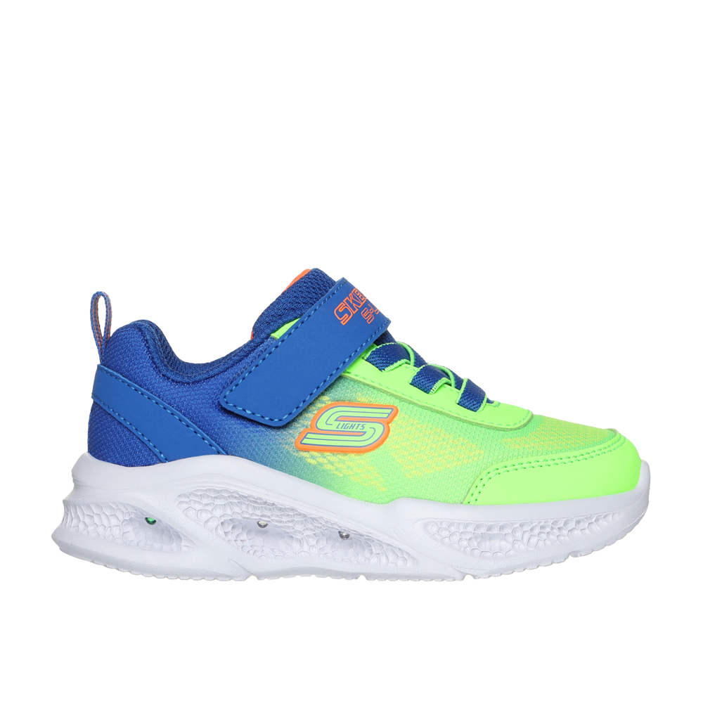 Skechers Skechers Skechers Meteor - Lights - Krendox 401495N Bllm Blue/Lime Boys