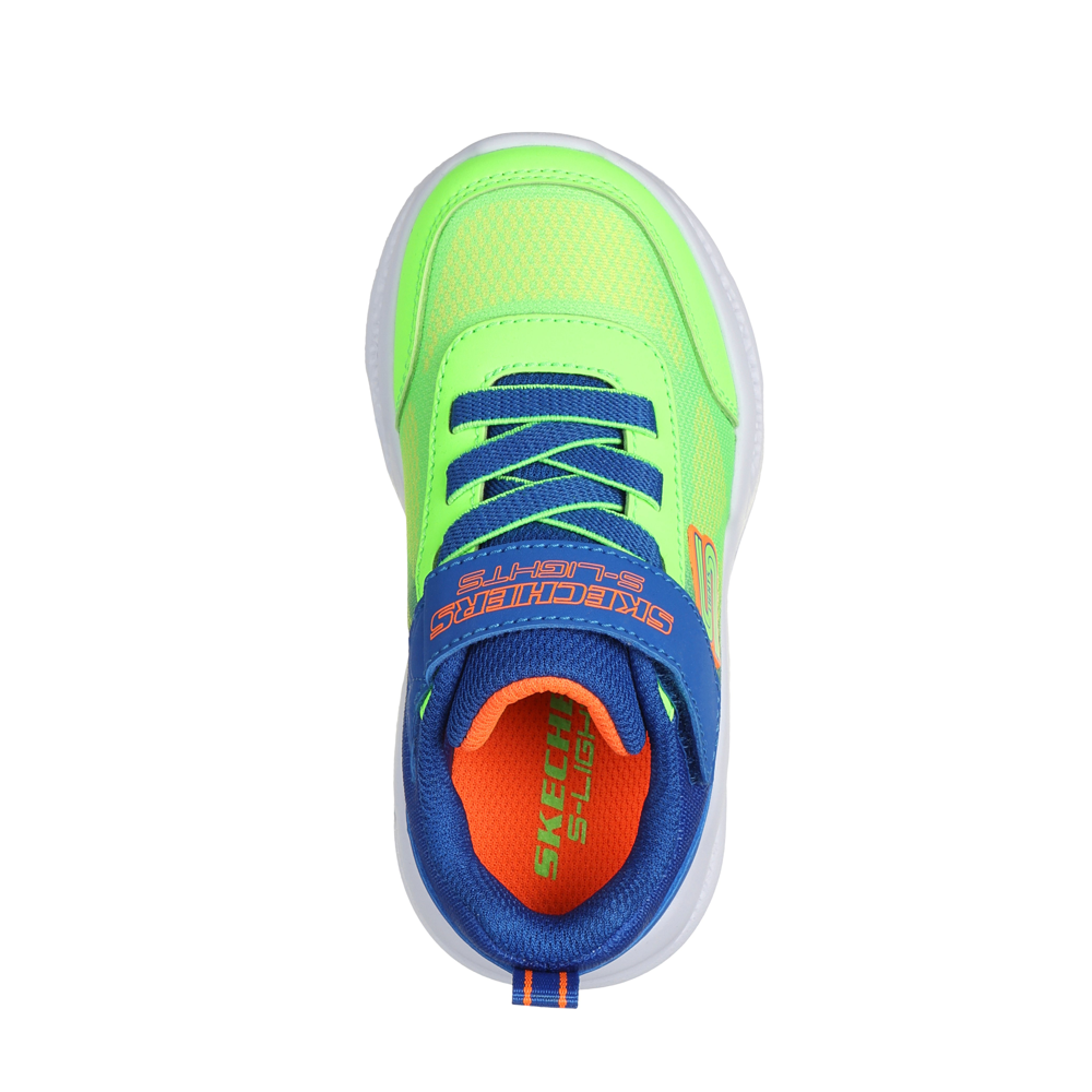 Skechers Skechers Skechers Meteor - Lights - Krendox 401495N Bllm Blue/Lime Boys