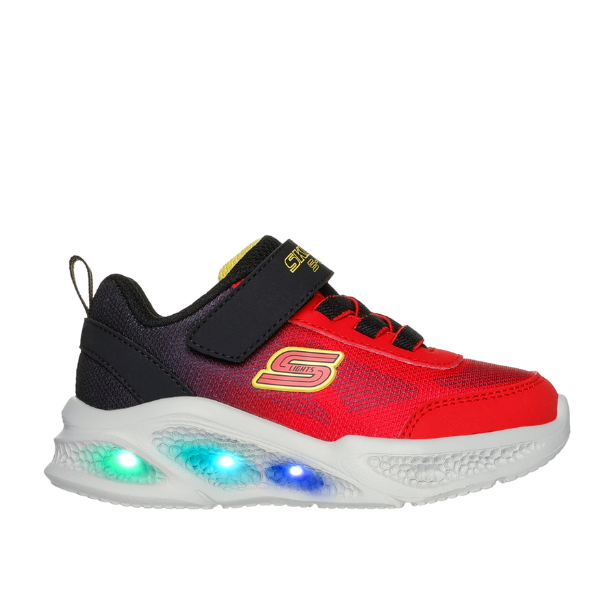 Skechers Skechers Meteor - Lights - Krendox 401495N RDBK Boys Trainer