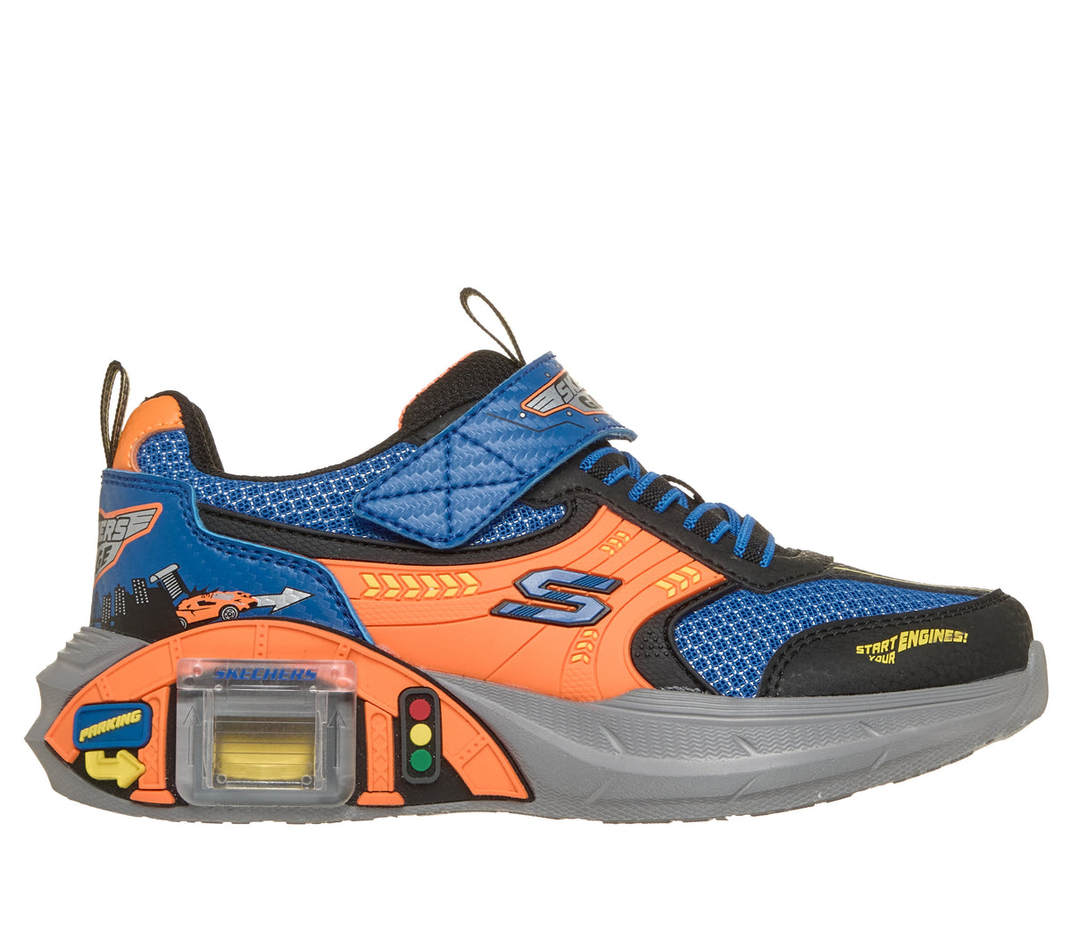 Skechers Garage 402150L Blue/Orange