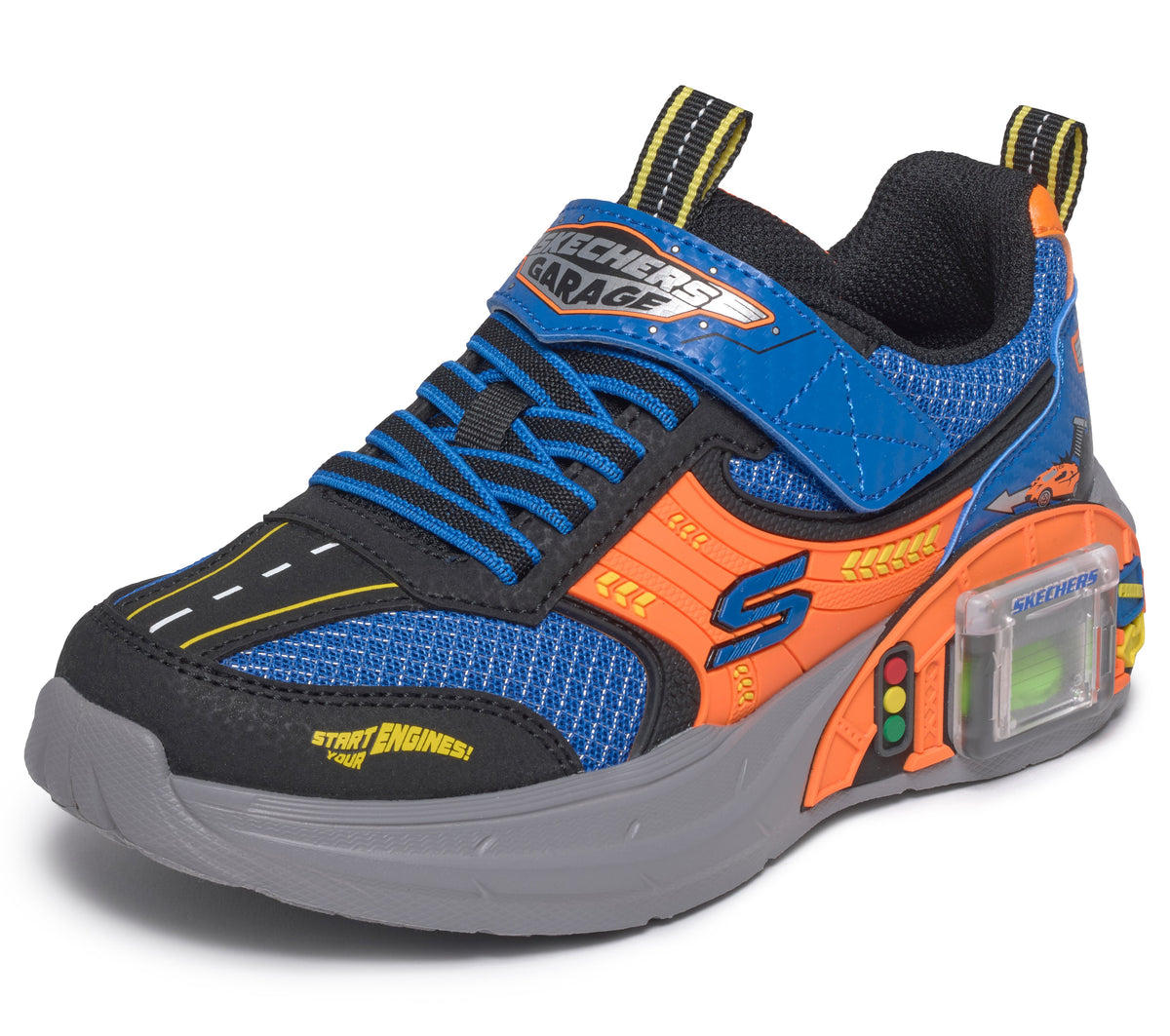 Skechers Garage 402150L Blue/Orange