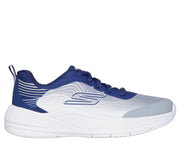 Skechers Microspec Advance 403927L Boys Navy / Lt Grey Trainer